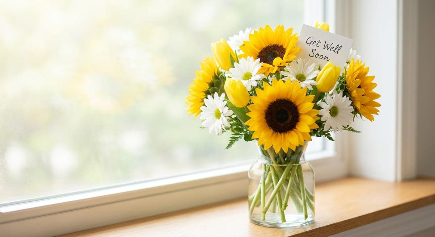Get Well Soon Flowers: Best Blooms to Send a Sick Friend
